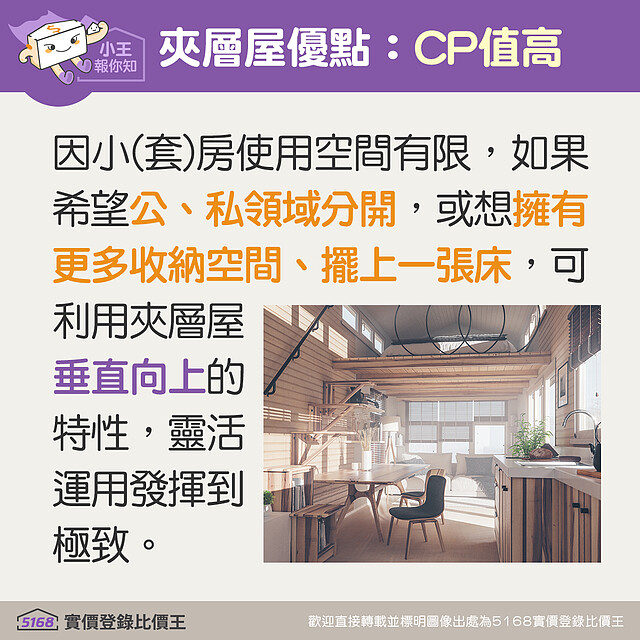 夾層屋的優點|5168實價登錄比價王